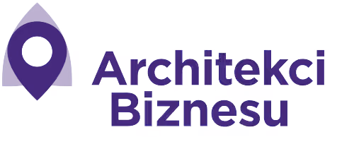 Architekci Biznesu Logo purple napis