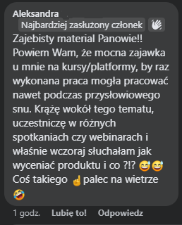 Opinia Aleksandra