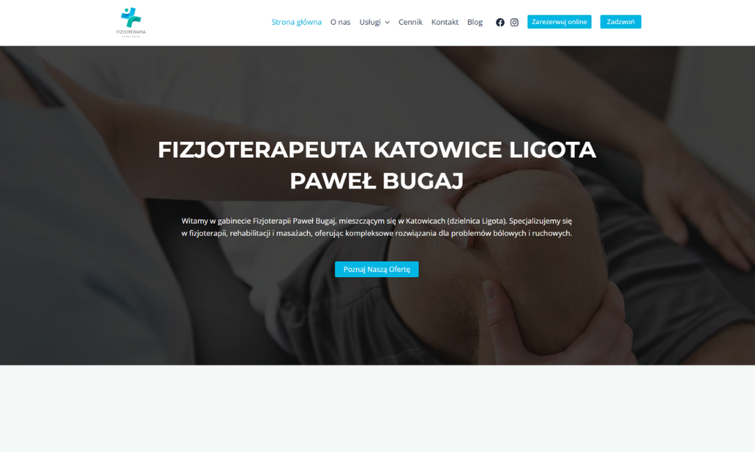 fizjoterapiapawelbugaj.pl