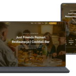Nasze realizacje - podgląd stron WWW justfriends-restauracja-poznan.pl